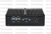 Picture of Intel Core i3 5005U, 4xRS232, 6xUSB, 2xLAN Industrial Fanless Mini PC