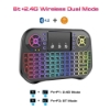 Picture of MINI KEYBOARD 2.4G + BLUETOOTH AIR MOUSE TOUCHPAD 7 COLOUR BACKLIGHT